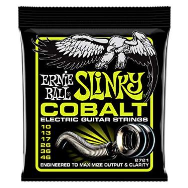 Imagem de Ernie Ball Regular Slinky Cobalt Electric Guitar Strings - 10-46 Gauge