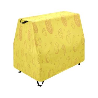 Imagem de Qilmy Pineapple Kids Water Table Cover, Duty Waterproof Patio Table Covers for Outdoor Toddler Splash Tables, UV Resistant & Dustproof Play Table Protector, Cover Only