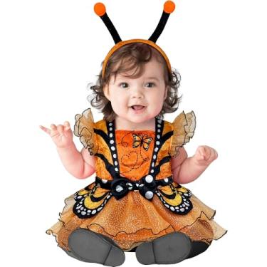 Imagem de Way to Celebrate Fantasia de animal elefante aranha fantasia foto adereço Halloween (borboleta monarca, 6-12 meses)