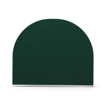 Imagem de Qilmy Porta-guardanapos de acrílico verde caçador, suporte de lenços de mesa independente, dispensador de papel de coquetel para cozinha, jantar, restaurante, bar, decoração, 1 pacote