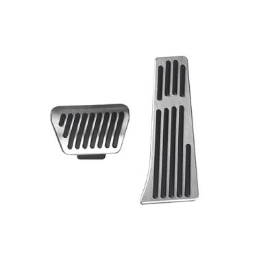 Imagem de EFDNK-HB Capas de pedal de freio de acelerador de carro universais antiderrapantes pedais para acessórios automotivos protetores de pedal de pé de veículo (em 2 peças)