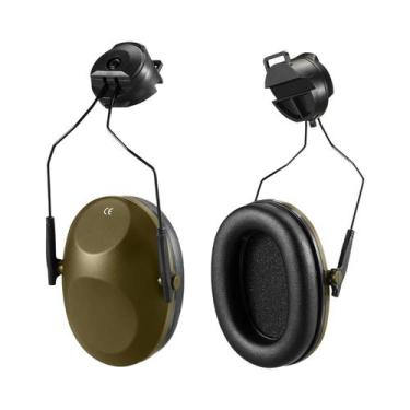 Imagem de Protetores Auriculares Táticos Dobráveis Anti-Ruído Para Caça E Tiro -