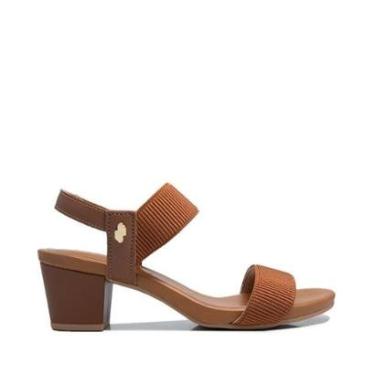 Imagem de Sandalia Usaflex Preta Elástico-Feminino