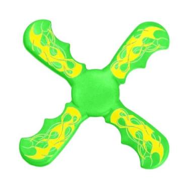 Imagem de Brinquedo Interativo Para Crianças Disco Voador Boomerang Com 3 Lâmina