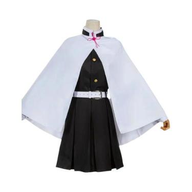 Imagem de Cosplay Tsuyuri Kanao - Traje de Anime Feminino com Quimono, Haori e P