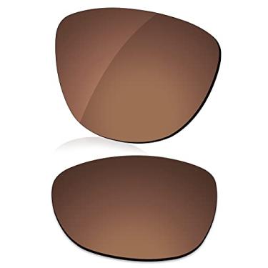 Imagem de LenzReborn Lentes polarizadas de substituição para óculos de sol RayBan Meta Skyler RW4010 52 mm - Mais opções, Marrom enferrujado - polarizado, Tamanho �nico