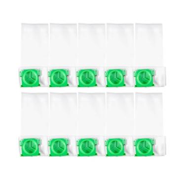 Imagem de 10 sacos de aspirador de pó compatíveis com aspiradores de ar Sebo, sacos de vácuo substituem 6629ER, cartucho de ultrafiltração de 4 camadas com tampa