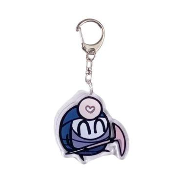 Imagem de Chaveiro Acrílico Hollow Knight Anime, Charme Criativo Para Bolsa, Pin