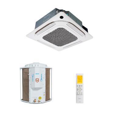 Imagem de Ar Condicionado Split Cassete Midea Inverter 4 Vias Connect 24.000 Btus Frio 220v R-32