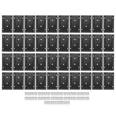 Imagem de GOWENIC Conectores de Suporte de Corrimão de Deck de 40 PCS para Poste de Trilho de Deck de Madeira de 2x4 pol. ou 2x6 pol. para Corrimão, Conectores de de Escada, Incluídos