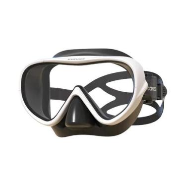 Imagem de Máscara De Mergulho Profissional COPOZZ HD Antiembaçante Com Visão Tot