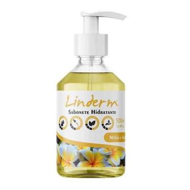 Imagem de Sabonete Hidratante Linderm 500ml, Melão e Jasmim