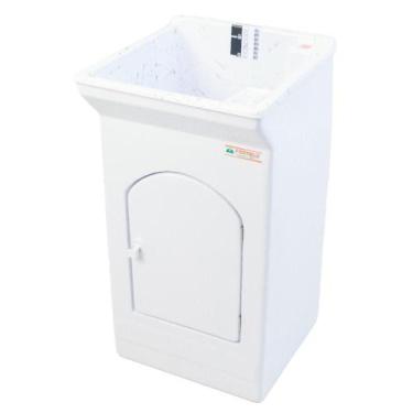 Imagem de Tanque De Lavanderia Em Fibra 20L Para Torneira De Bancada - FIBERBLU,