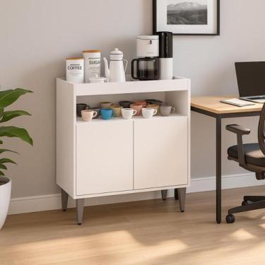 Imagem de Buffet Balcão Aparador Cantinho do Café Corporativo Escritório 70cm Al