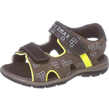Imagem de Papete Sandália Infantil Masculino Menino 3887-800 - Redmax, Castanho,