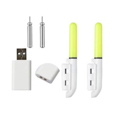 Imagem de Lanterna De Pesca Noturna LED Com Bateria De Lítio 3.6V, Carregamento 