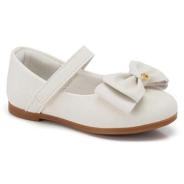 Imagem de Sapatilha Infantil Klin Princesa Mini 152209 Laço Cor:;Tamanho:23;Genero:Feminino-Feminino