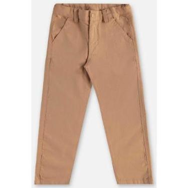 Imagem de Calça em Sarja com Elastano Infantil Up Baby-Masculino