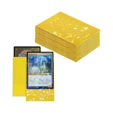 Imagem de Protetores De Cartão Holográficos Brilhantes (60 Unidades, 66x91mm) An