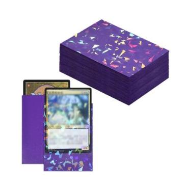 Imagem de Protetores De Cartão Holográficos Brilhantes (60 Unidades, 66x91mm) An