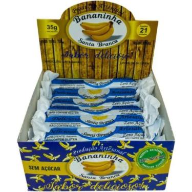 Imagem de Bananinha Zero Açúcar Santa Branca Cx. C/21 UN 735g