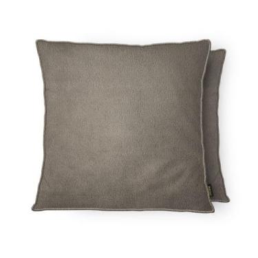 Imagem de Capa de Almofada Veludo Polinésia - Camurça Lisa - Belchior