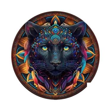 Imagem de Quebra-Cabeça De Madeira Pavão: Jogo Interativo Para Crianças, Adultos