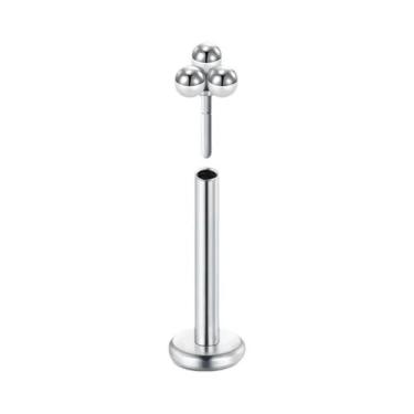 Imagem de Brincos De Lábio Em Aço Inoxidável Com Estrela E Lua Para Mulheres, Jo