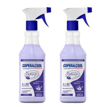 Imagem de Limpador Coperalcool Multiuso Bacfree Lavanda Kit com 2 Unidades