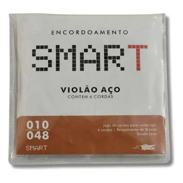 Imagem de Encordoamento Violão Aço Smart Bronze .010