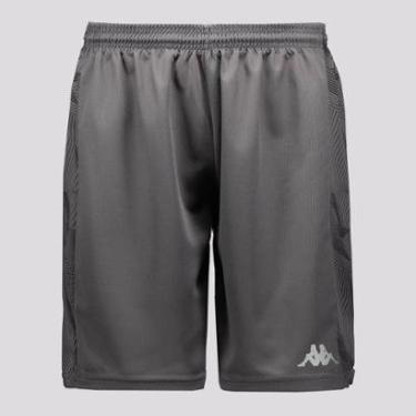 Imagem de Bermuda Kappa Warsaw Cinza-Masculino