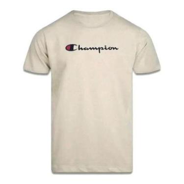 Imagem de Camiseta Champion Malhão Script Patch logo-Masculino