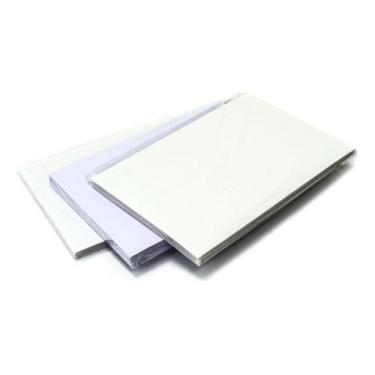 Imagem de Placas De Pvc Imprimível Jato De Tinta Para Crachás - Kit com 5 Jogos 