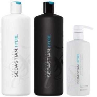 Imagem de Sebastian Hydre - Kit Shampoo 1L + Condicionador 1L + Mascara 500ml