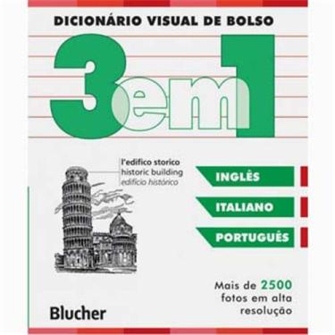 Imagem de  Livro - Dicionário Visual de Bolso - 3 em 1 - Inglês/ Italiano/ Português - Dorling Kindersley Book