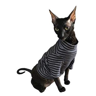 Imagem de Suéter de algodão Kotomoda Cat, esta noite, jantarKotomoda Small cinza