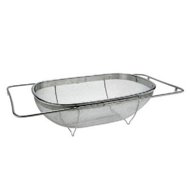 Imagem de Escorredor Multiuso em Aço Inox com Alça - 243 - Mimo Style