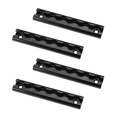 Imagem de US Cargo Control Black L Track – 15 cm de comprimento – Perfeito para proteger motocicletas, ATVs, motos de sujeira, tratores utilitários e mais – Use em caminhonetes, vans ou trailers fechados – Pacote com 4