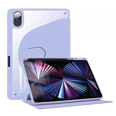 Imagem de Acessórios para tablets Para bloco de honra 8 12 polegadas 2022 acrílico 360 graus de rotação de couro para comprimido de couro