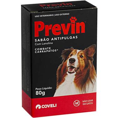 Imagem de Sabão Anti pulgas Previn para Cães - 80 g