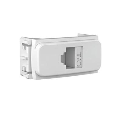 Imagem de Módulo Tomada RJ45 CAT 5E Branco Composé WEG