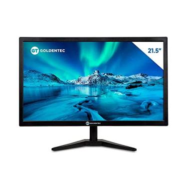 Imagem de Monitor LED HD 21,5” 60Hz Widescreen HDMI VGA 110V/220V Cor Preto Goldentec