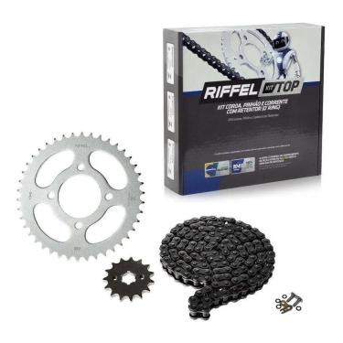 Imagem de Kit Relação Riffel Com Retentor Ybr Factor 125 A Partir 2002