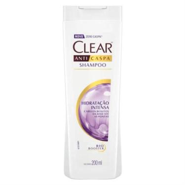 Imagem de Shampoo Anticaspa Clear Hidratação Intensa 200ml - Clean & Clear