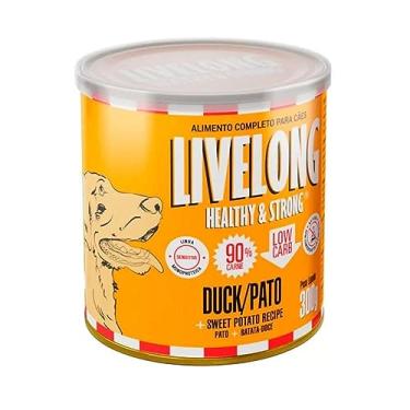 Imagem de Livelong Alimento Completo Natural Ração Úmida Sensitive Sabor Pato 300g Para Gatos
