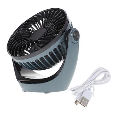Imagem de Hemobllo ventilador de mesa ventilador pequeno quarto mesa portátil fã mini ventilador pequeno ventilador USB vento forte ventoinha Ventilador de circulação de ar viagem magnético