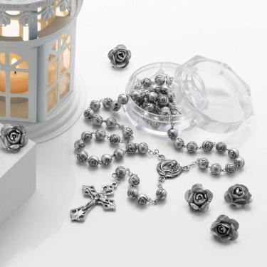 Imagem de Terço Botões de Rosas de Santa Teresinha 8mm