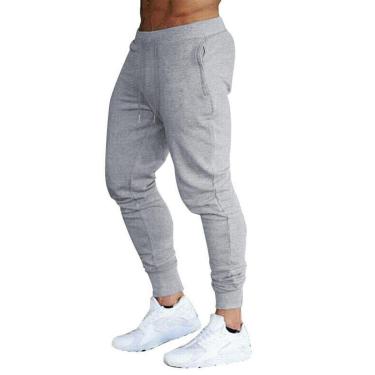 Imagem de Calça de Moletom Masculina Plus size Jogger Fit Básica-Masculino