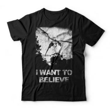 Imagem de Camiseta I Want To Believe Studio Geek-Unissex