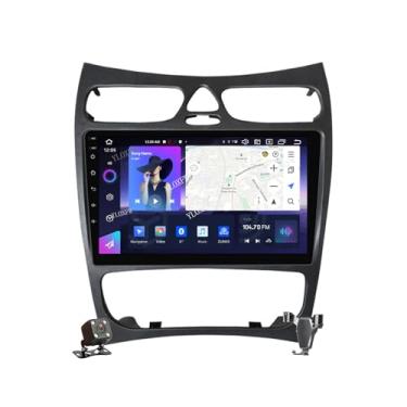 Imagem de YLOXFW Car Stereo 2 Din Android 13.0 Radio with 4G 5G WiFi DSP SWC Carplay for B-enz CLK (Two Doors) 2001-2005 GPS Sat Navigation 9'' MP5 Multimedia Video Player FM BT Receiver,M500s